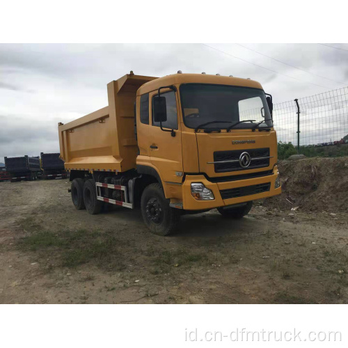 Dongfeng Tipper Truck dengan Kotak Kargo Bentuk U.